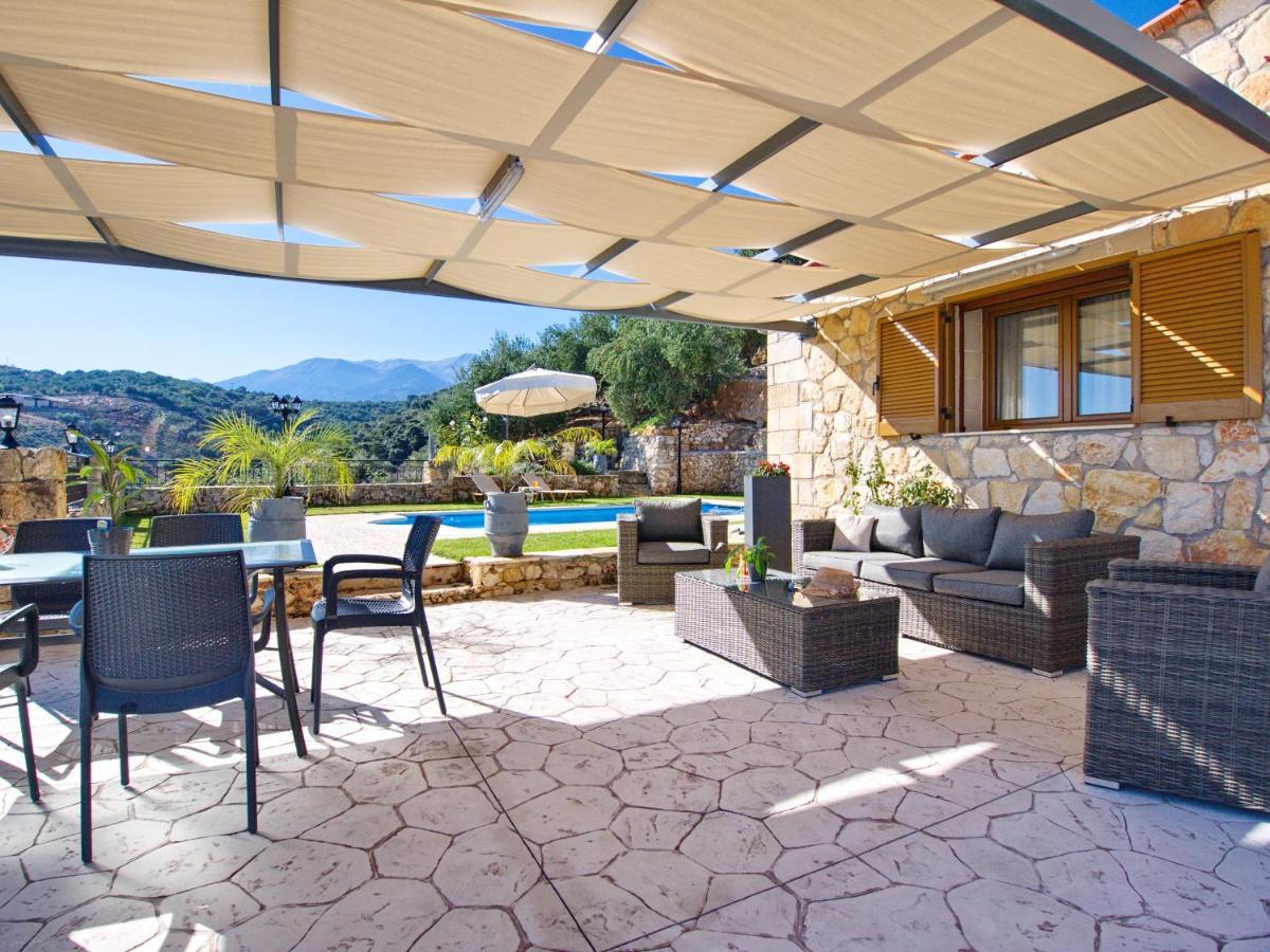 Villa Vangelis Stylos Crete Samonas Ngoại thất bức ảnh