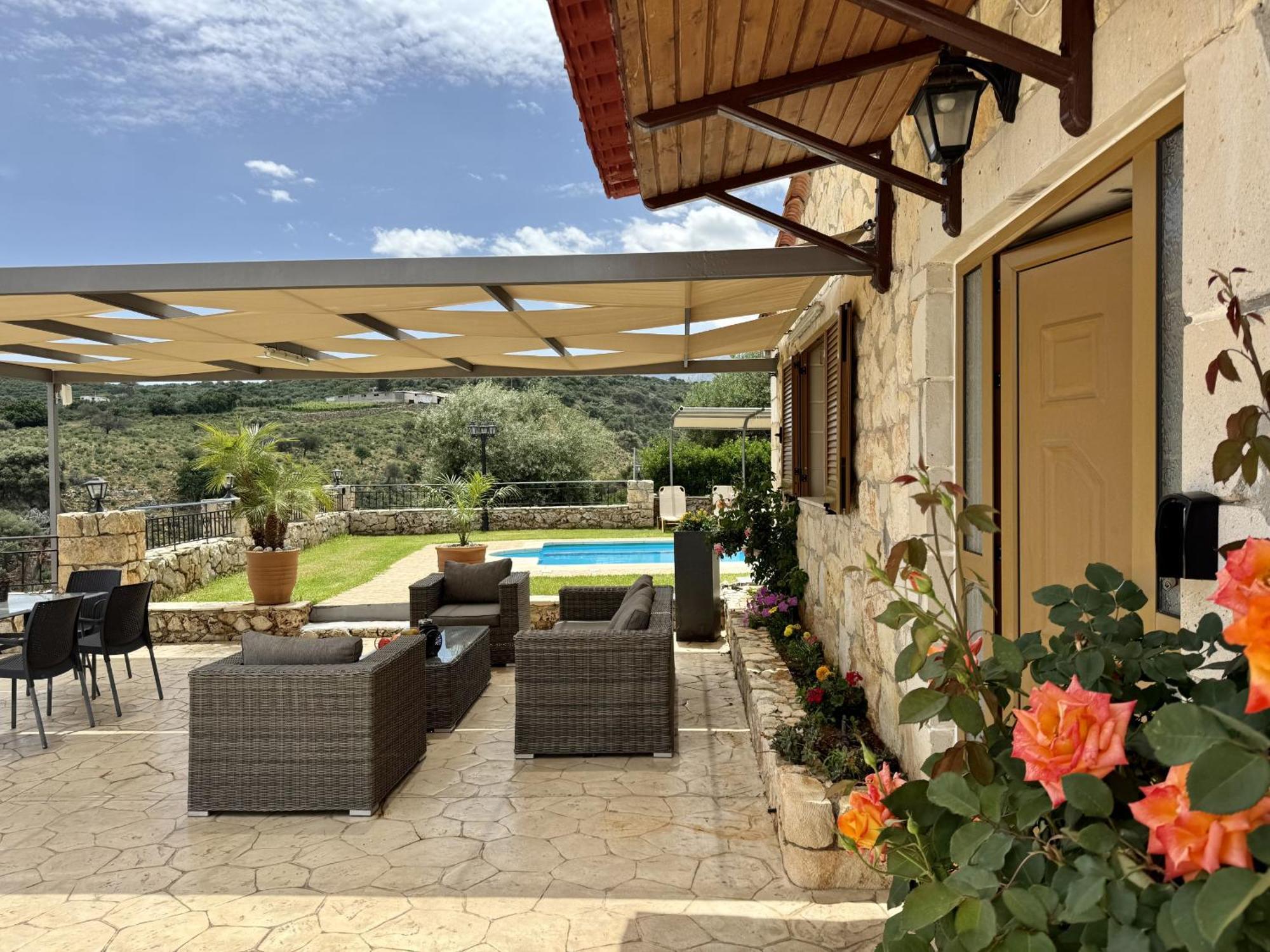 Villa Vangelis Stylos Crete Samonas Ngoại thất bức ảnh